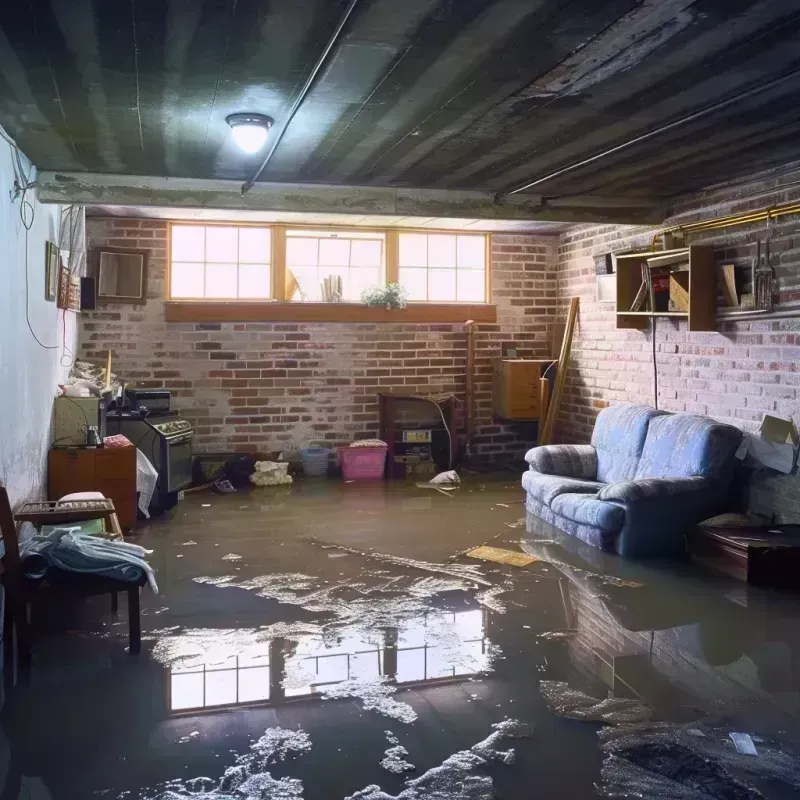 Flooded Basement Cleanup in Upshur County, TX